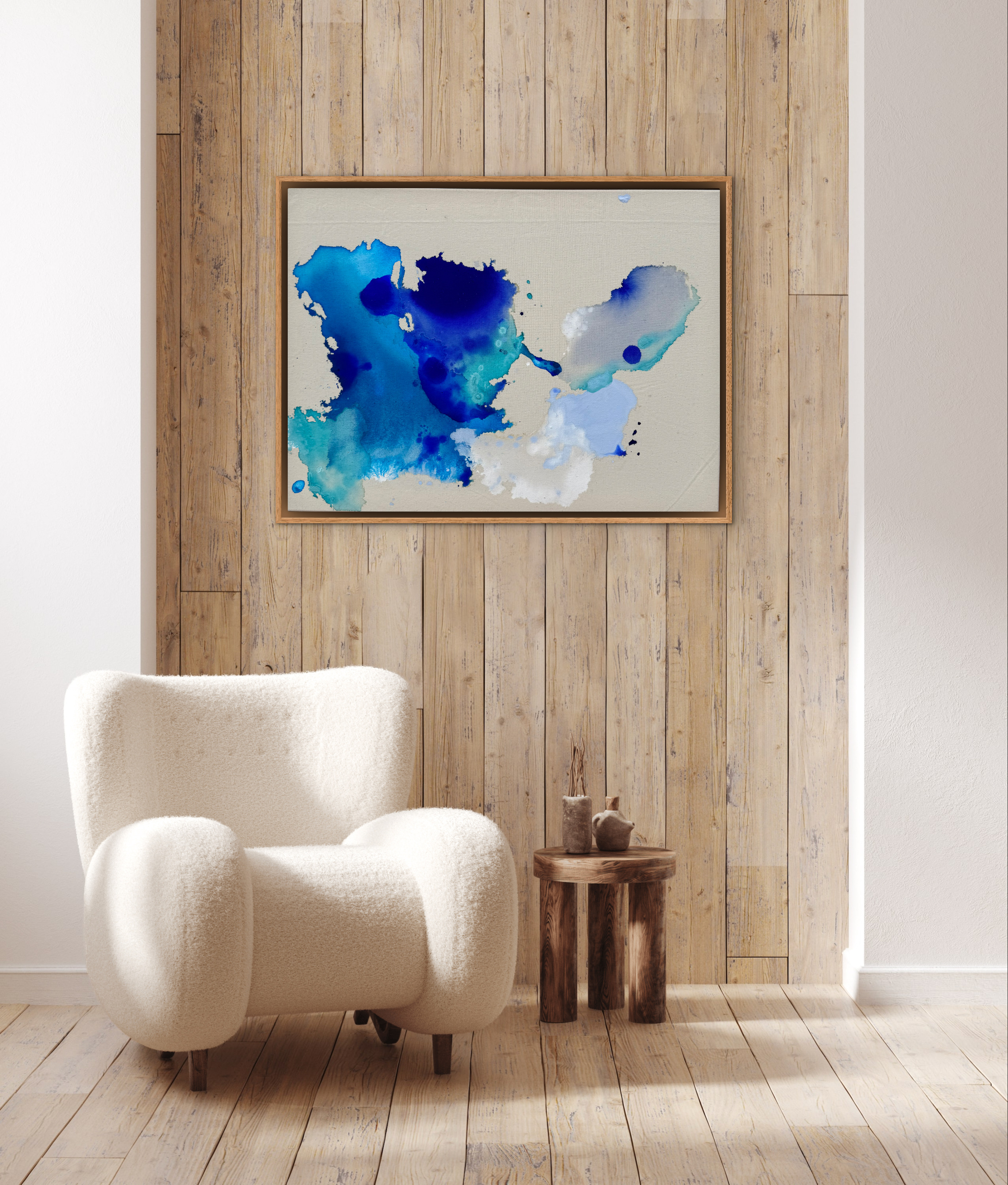 Tiefen, 2026, Acryl auf roher Baumwollleinwand, Ansicht 11